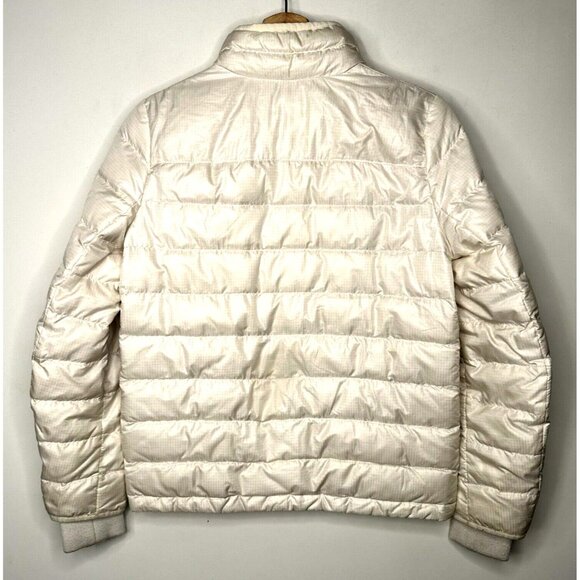 J.Crew Womens Puffer Jacket Down Filled Lightweight B3903 Ivory Size X-Small - Picture 2 of 14